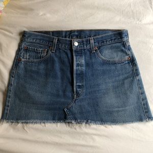 Vintage Levi’s Denim Mini Skirt